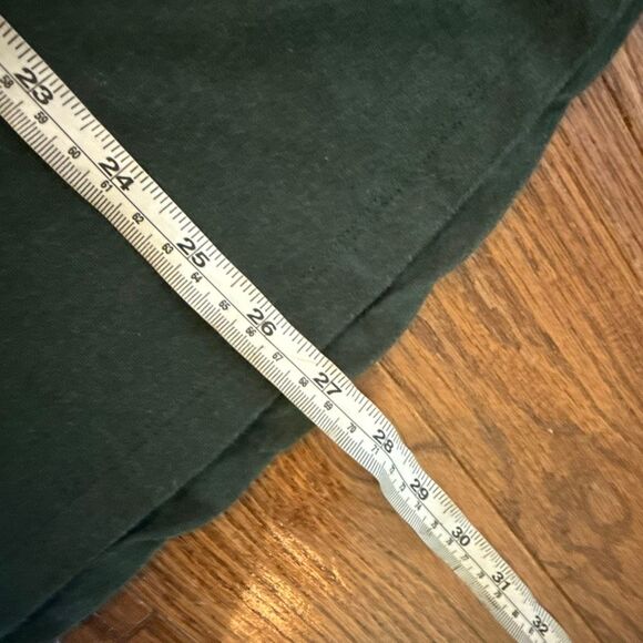 Solo Golf Co green organic cotton made in the USA henley large - Picture 6 of 8